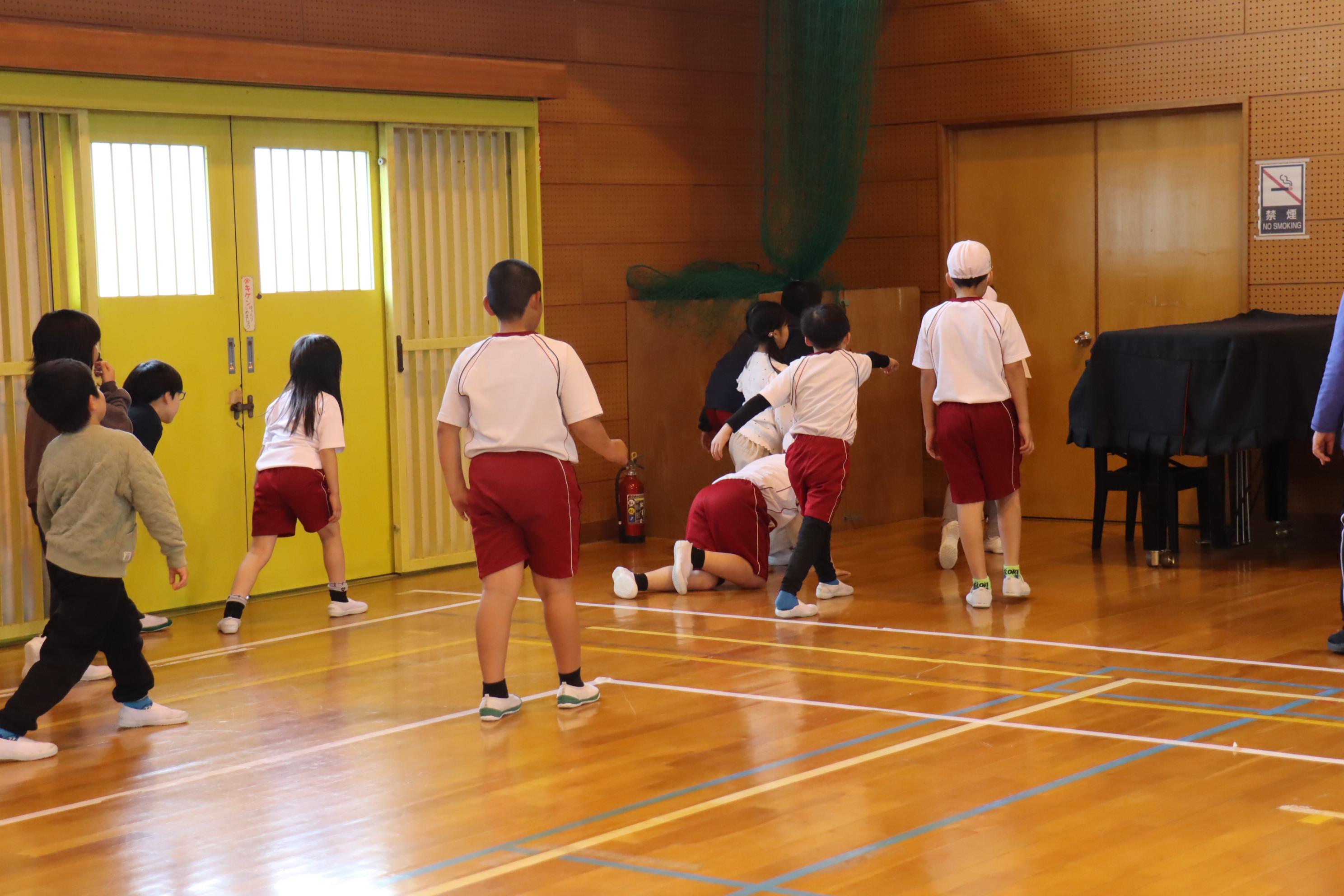 高学年が考えたゲームをして過ごしました