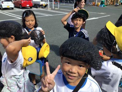 ネットを借りて衛生管理もバッチリ！