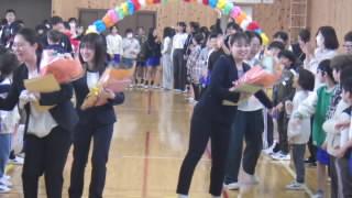 退任式③